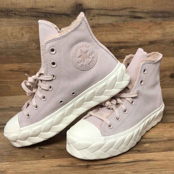 PLATFORM LEATHER CONVERSE CTAS LIFT CABLE HIGH TOP - Picture 14 of 15